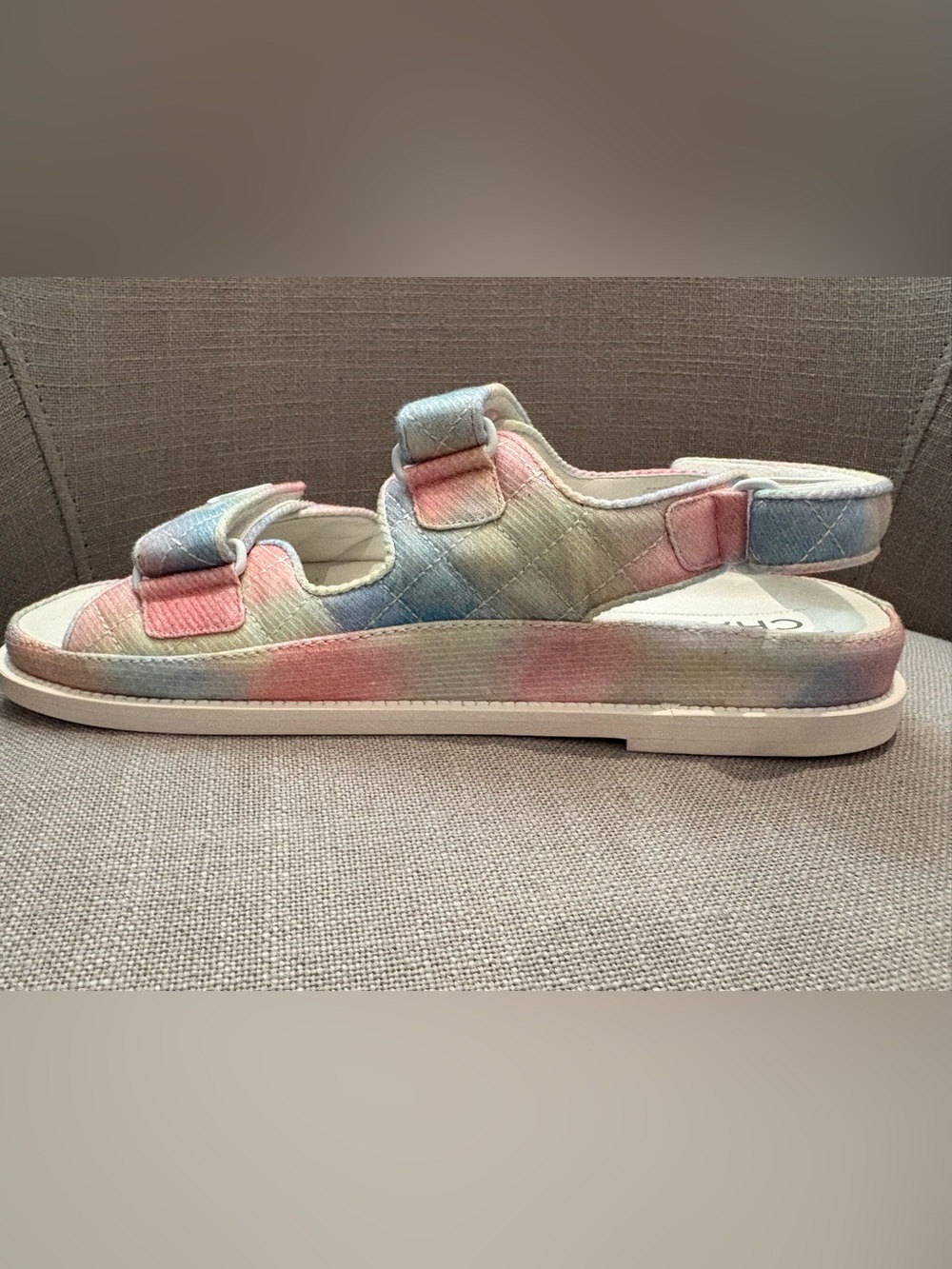 CHANEL Rainbow Dad Sandals - Picture 9 of 16